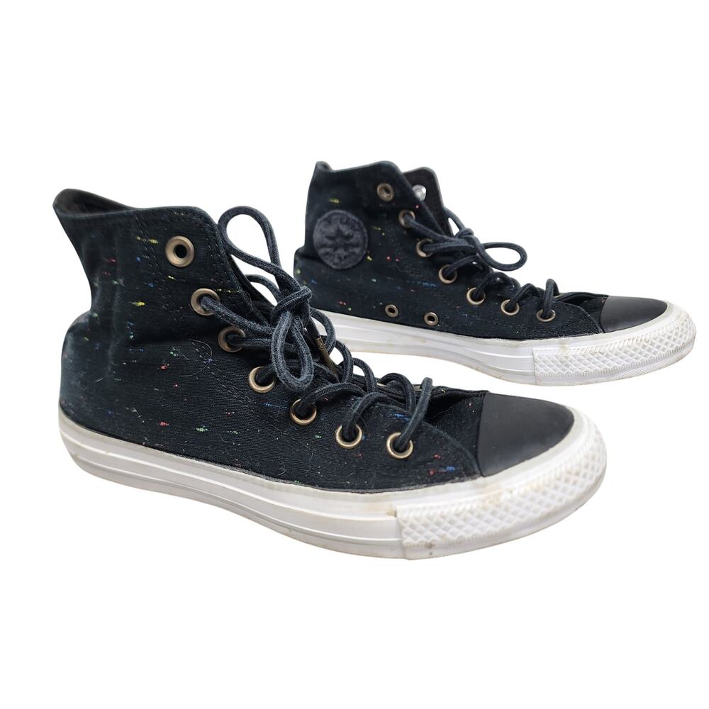 Converse Chuck Taylor All Star High Tops Paint Splatter Design Size 6